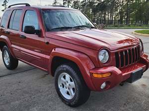 2002 Jeep Liberty with Red Exterior
