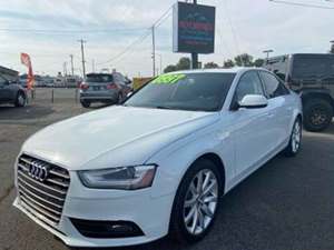 2013 Audi A4 with White Exterior