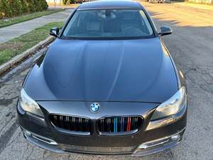 Gray 2014 BMW 5 Series