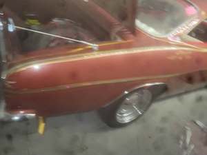 Red 1966 Chevrolet Corvair 