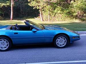 Blue 1994 Chevrolet Corvette