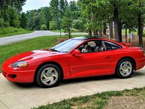 Red 1994 Dodge Stealth