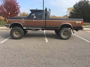 Brown 1991 Ford F-250