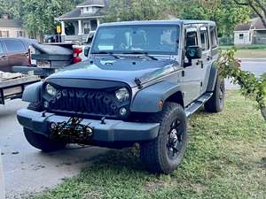Silver 2014 Jeep Wrangler Unlimited