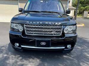 Black 2012 Land Rover Range Rover