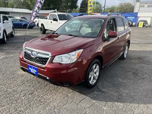 2014 Subaru Forester with Red Exterior