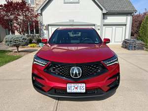 2020 Acura RDX with Red Exterior