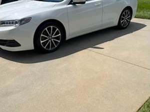 2015 Acura TLX with White Exterior