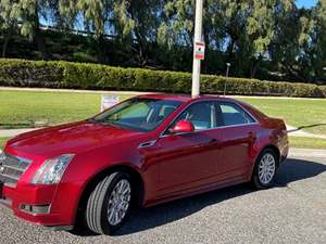 2011 Cadillac CTS with Red Exterior