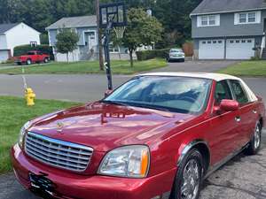 Red 2005 Cadillac DeVille