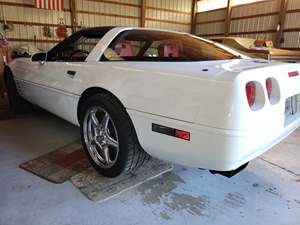 White 1993 Chevrolet Corvette