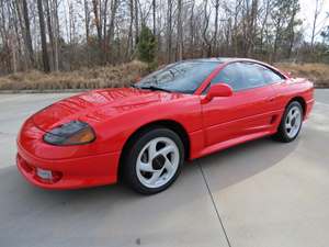 1991 Dodge Stealth with Red Exterior