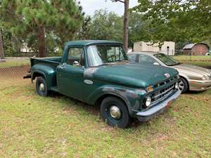 Green 1965 Ford F-100