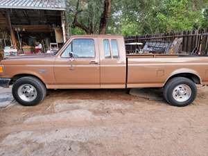 Brown 1987 Ford F-250
