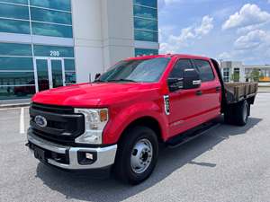 Red 2022 Ford F-350 Super Duty