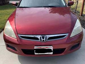 2006 Honda Accord with Red Exterior