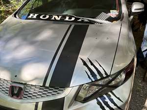 Silver 2012 Honda Civic Coupe