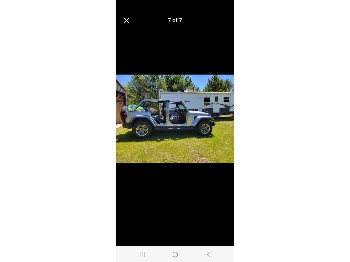 2020 Jeep Wrangler Unlimited for sale by owner in Tomah