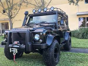 1997 Land Rover Defender with Black Exterior