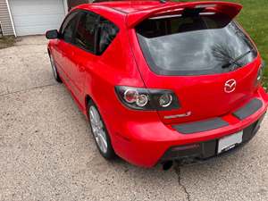 Red 2008 Mazda Mazda3