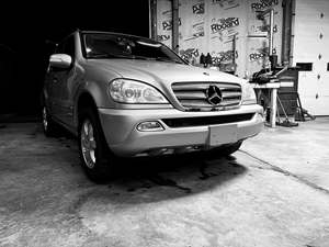 2004 Mercedes-Benz M-Class with Silver Exterior