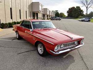 Red 1962 Plymouth Barracuda