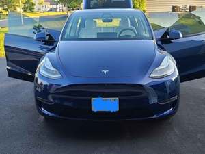2020 Tesla Model Y with Blue Exterior