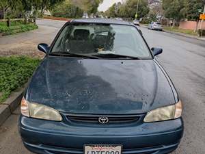 1998 Toyota Corolla with Green Exterior