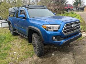Blue 2016 Toyota Tacoma