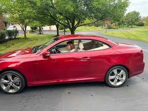 2010 Lexus IS with Red Exterior
