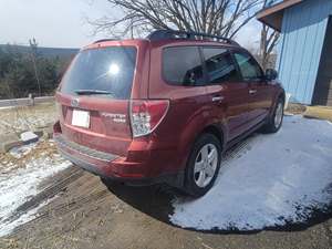 Red 2010 Subaru Forester