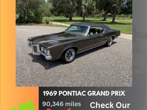 1969 Pontiac Grand Prix with Brown Exterior