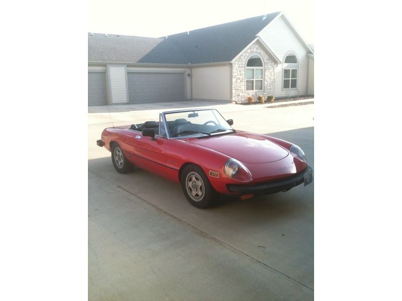 1982 Alfa Romeo Spider for sale by owner in Champaign