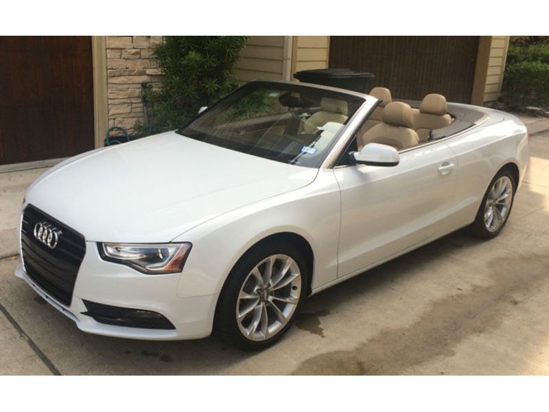 2014 Audi Cabriolet for sale by owner in WACO