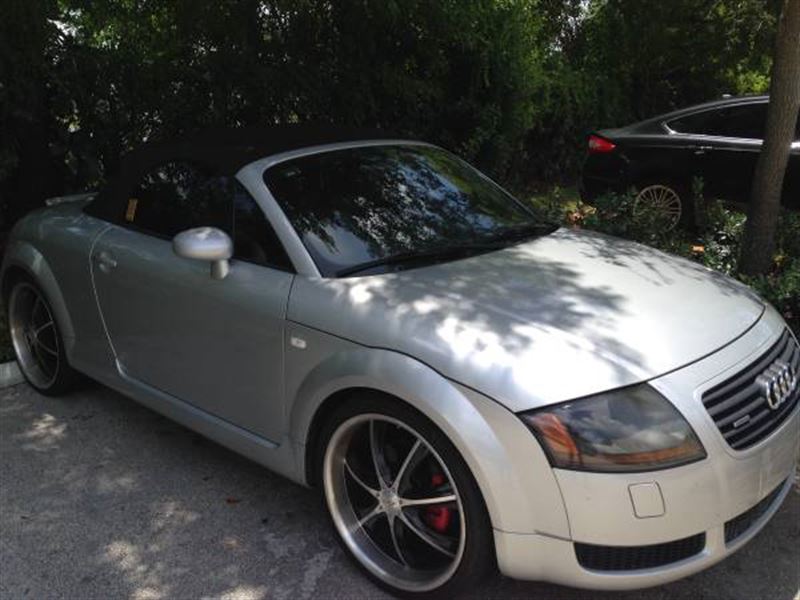 2001 Audi TT for sale by owner in FORT LAUDERDALE