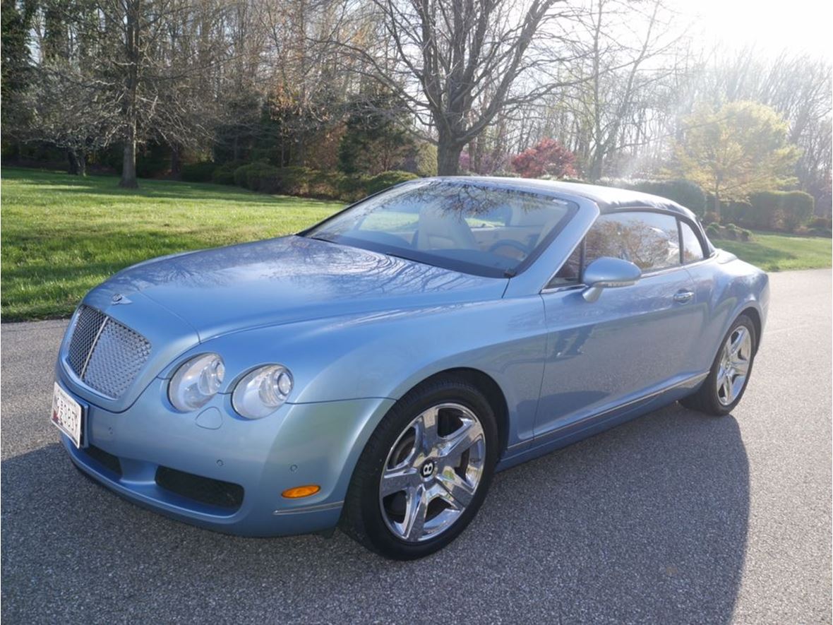 2007 Bentley Continental for sale by owner in Clarksburg