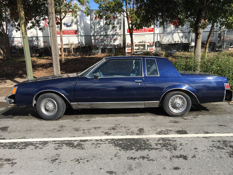1983 Buick Regal Limited for sale by owner in San Jose