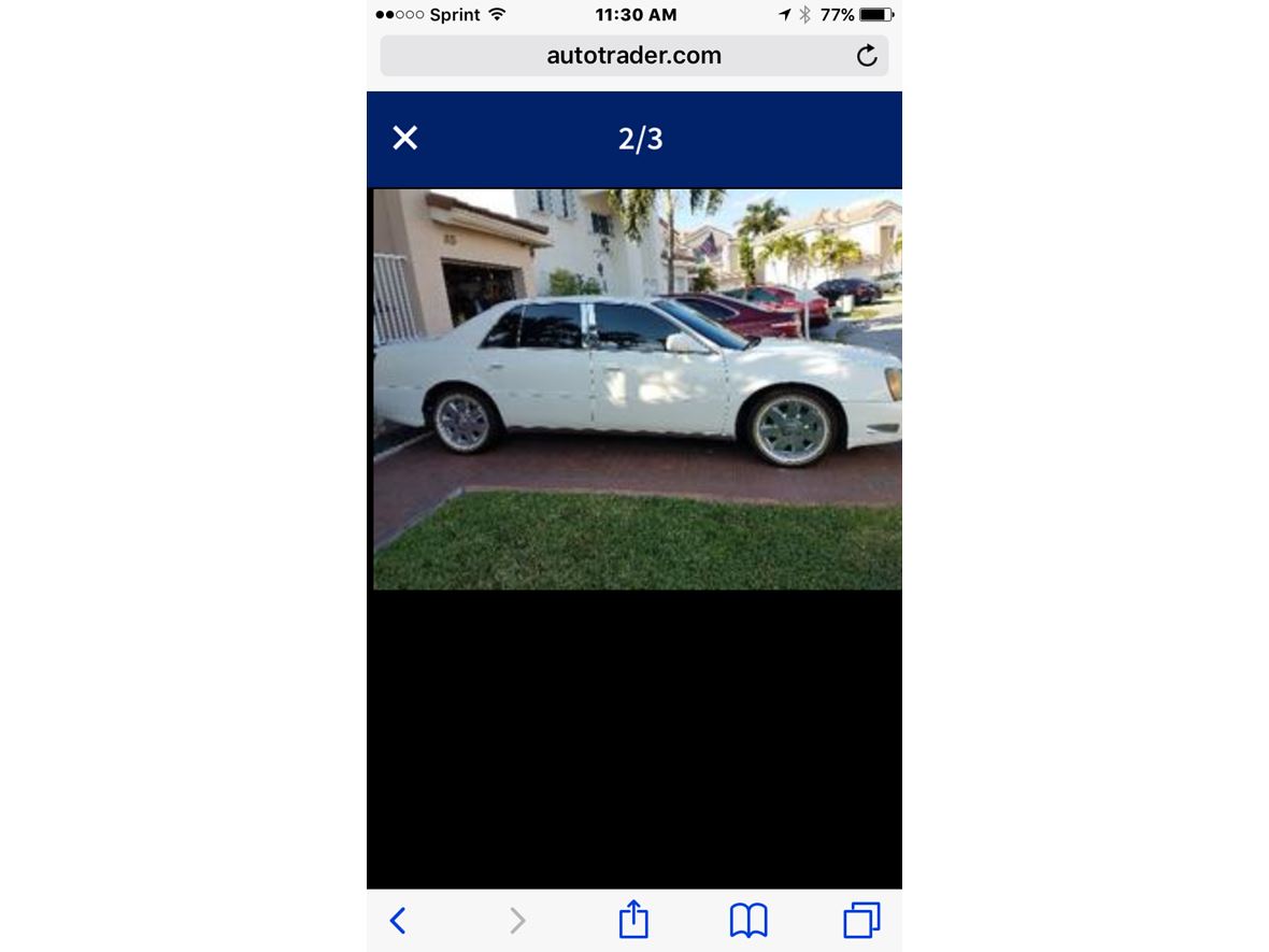 2004 Cadillac DeVille for sale by owner in Pompano Beach