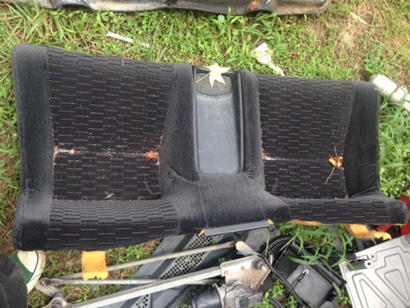 Auto Parts - Lower rear seat