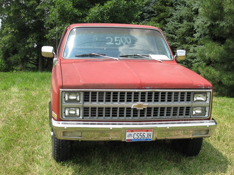 1981 Chevrolet 3/4ton 4wd truck, C/K 2500 for sale by owner in CLYDE