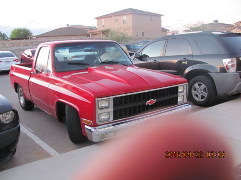 1982 Chevrolet C/K 10 Series for sale by owner in El Paso