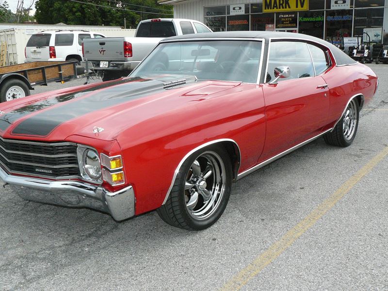 1972 Chevrolet chevelle for sale by owner in Wytheville