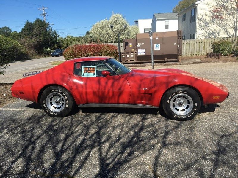 1977 Chevrolet Corvette for sale by owner in North Myrtle Beach