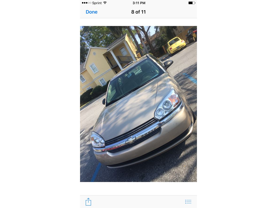 2005 Chevrolet Malibu for sale by owner in Valdosta