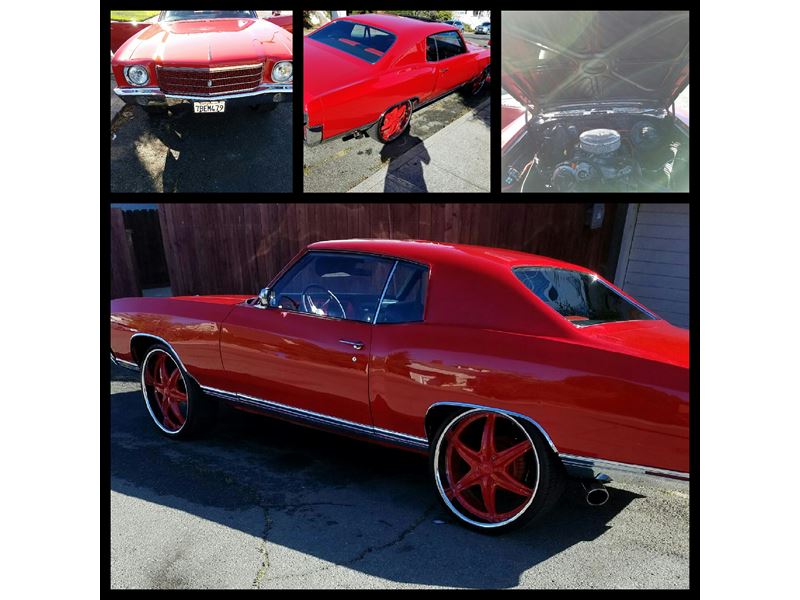 1970 Chevrolet Monte Carlo for sale by owner in San Pablo