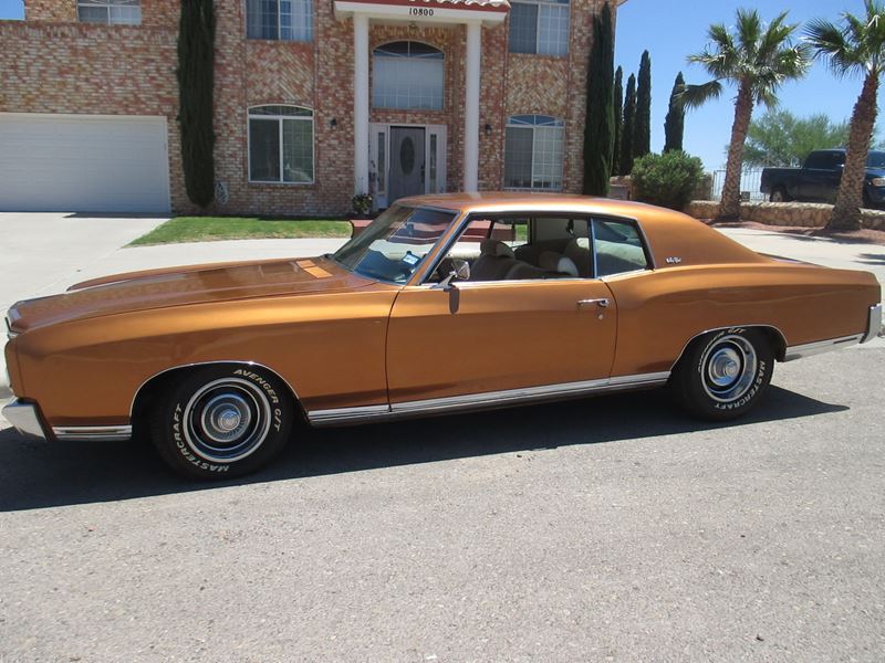 1972 Chevrolet Monte Carlo for sale by owner in El Paso