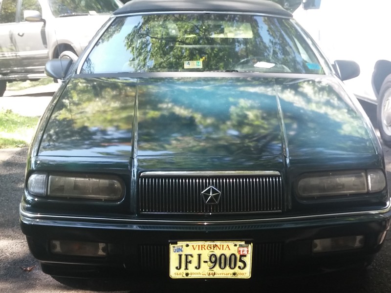 1994 Chrysler Le Baron  LX for sale by owner in VIENNA