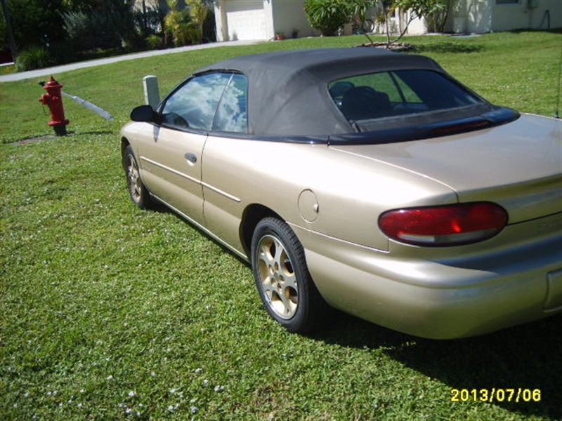 1999 Chrysler Sebring for sale by owner in PORT SAINT LUCIE