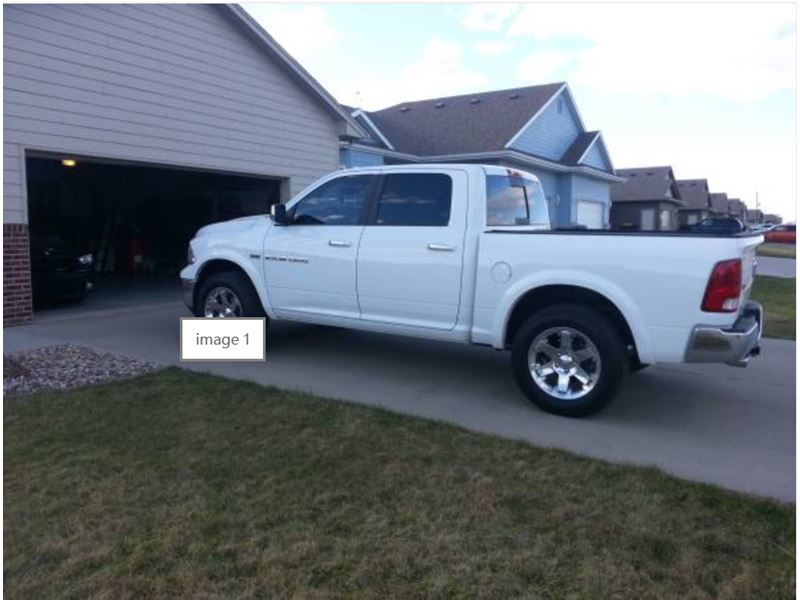 2012 Dodge Ram Laramie for sale by owner in Sioux Falls