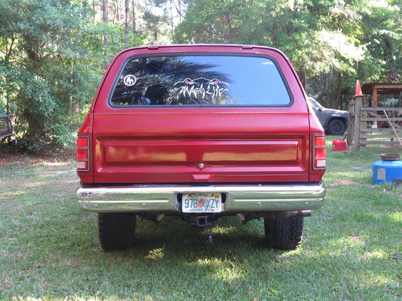 1987 Dodge Ramcharger for sale by owner in MICANOPY
